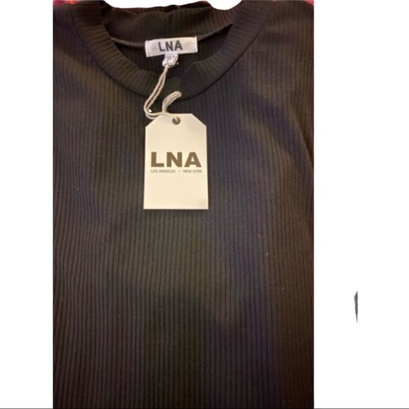 LNA Ruby Lace Up Sweater Dress BNWT - Picture 5 of 5